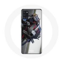 Case - maniacase - Samsung Galaxy A21S - Black - Soft - Miguel Oliveira Moto GP 88 juoda