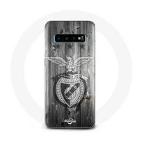 Coque Samsung galaxy S10 slb benfica fond gris pilka