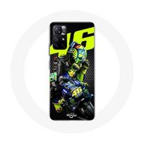 Dėklas Xiaomi Redmi Note 11s 5G - MANIACASE - Valentino Rossi motoGP 46 - Minkštas - Baltas - Unisex