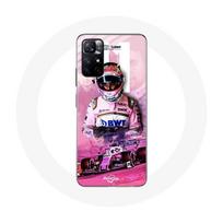 Coque pour Xiaomi Redmi Note 11s 5G Formule 1 Sergio Pérez Pilote de F1 Rose rožinė