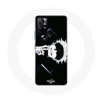 Coque pour Xiaomi Redmi Note 11s 5G Gojo Satoru Jujutsu Kaisen Manga Fond Noir juoda