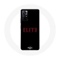 Coque pour Xiaomi Redmi Note 11s 5G Elite Saison 5 Logo Rouge Fond Noir juoda