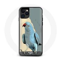 Coque Iphone 12 mini Perruche bleu