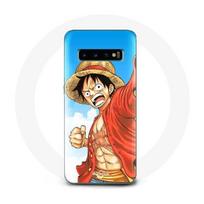 Dėklas Samsung Galaxy S10 Plus Manga One piece Luffy Anime