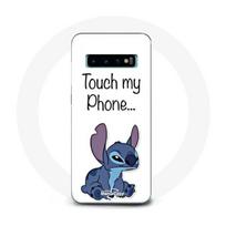 Coque pour Samsung Galaxy s10 plus Lilo et Stitch mignon Fond blanc balta