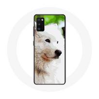 Coque pour Samsung Galaxy S20 plus Chien Samoyède Blanc