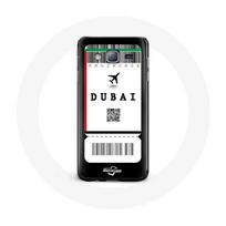 Coque pour Samsung Galaxy J7 Billet d'avion Dubai