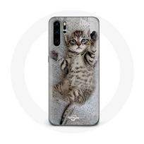 Coque pour Huawei P30 pro Chaton Bengal mignon