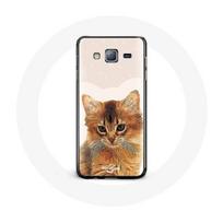 Coque pour samsung galaxy J7 2016 Somali Race de chats