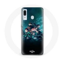 Coque pour Samsung Galaxy A40 Demon Slayer Manga Tanjiro et Nezuko