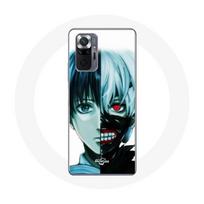 Coque pour Xiaomi Redmi Note 10 Pro Tokyo Ghoul Visage Moitié juoda