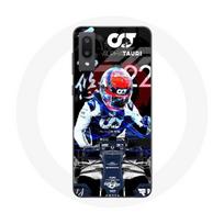 Dėklas Samsung Galaxy A02 Formulė 1 Yuki Tsunoda japonų F1 lenktynininkas