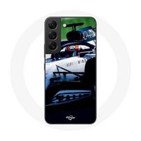 Coque pour Samsung Galaxy S21 FE Formule 1 Pierre Gasly Pilote F1 Blanc