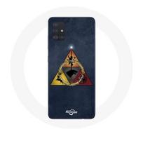 Coque pour Samsung Galaxy A51 Game of Thrones Saison 8 Le Trône de Fer Triangle Logo Baratheon Lanni