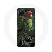Dėklas Samsung Galaxy A22 4G Pionus Raudonas Žalias