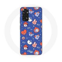 Coque pour Xiaomi Redmi Note 11S BTS Bangtan Sonyeondan BT21 Noël 2023