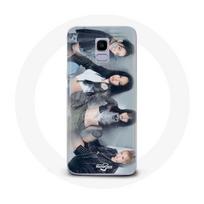 Coque pour Samsung Galaxy A6 2018 Blackpink Teaser Born Pink Single Shut Down Affiche Members