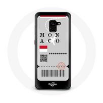 Coque pour Samsung Galaxy A8 Plus Billet d'avion Monaco