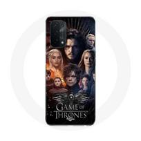 Coque pour Oppo A54 5G Game of Thrones Saison 8 Le Trône de Fer L'affiche de L'équipage Logo Aigle G