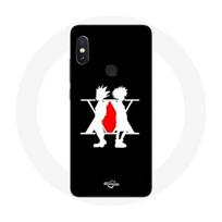 Coque pour Xiaomi Redmi Note 5 Pro Hunter x Hunter Manga Logo Noir juoda