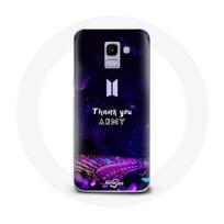 Coque pour Samsung Galaxy A8 2018 Bangtan Sonyeondan Concert BTS Army Bomb Lightstick