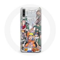Coque pour Samsung Galaxy A70 Naruto Christmas Day Anime Manga