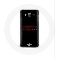 Coque pour Samsung Galaxy J5 2016 Stranger Things Affiche Logo Joyeux noël