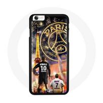 Coque pour Iphone 7 PSG Neymar et Mbappé Joyeux noël
