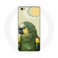 Coque pour Huawei P8 Amazone Perroquets Vert