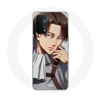 Coque pour Oppo A74 Attaque des Titans Levi Ackerman Manga