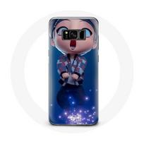 Coque pour Samsung Galaxy S8 BTS TinyTAN Animation V Mic Drop