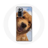 Coque pour Xiaomi Redmi Note 10 Pro Golden retriever Race de chiens
