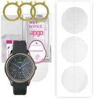 3x apgo Hydrogel Screen Protector for Timex IQ+, Hydrogel Film, with positioning layer easy installation