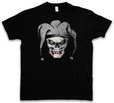 Joker Skull I Dead Tattoo Art Rockabilly Skeleton Roses Artist Unisex T-Shirt S