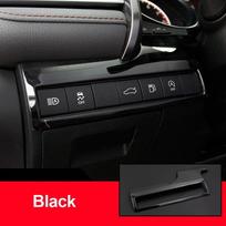Automobilio priekinio žibinto jungiklio rėmelio apdailos dangtelio lipdukai Kuro (Esp) mygtukui Toyota Camry XV70 2018 m. Priedai juoda