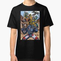Maximals Beast Wars Transformers Komiksų Unisex Marškinėliai S gray