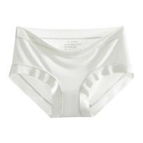 Modaliniai apatiniai moterims, vidutinio aukščio kelnaitės, antibakterinis įsiuvas, plius dydžio, besiūliai moteriški apatiniai mergaitėms, kelnaitės XL white