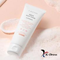 S Nature Aqua Rice Mildly Acidic Cleansing Foam 160ml 1 PCS
