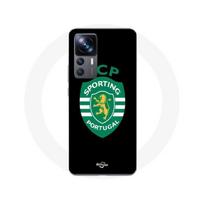 Case - Maniacase - Xiaomi 12T Pro - Black - Soft - SCP Sporting Portugal Pattern juoda