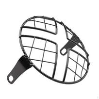 5,75  Motociklo priekinis žibintas su tinkleliu, apsauga X shaped net gray