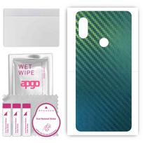 Apgo apsauginis odos lipdukas nugarai, suderinamas su Xiaomi Redmi Note 5 Pro, įvyniojama plėvelė, folija, vinilas - anglies chameleonas CAKA1