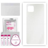 apgo Apsauginis lipdukas nugarėlei, suderinamas su Sharp Aquos Sense6, Apvyniojama plėvelė, Folija, Vinilas - Raštuotas Matinis Skaidrus