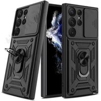 Case For Samsung Galaxy S24 Ultra Plus 4G 5G Ring Magnetic Kickstand Camera Slide Cover Samsung S24