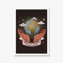Stay Creepy Prints Trendy Halloween Witchy Cauldron Ghost Poster Retro Wall Art Pictures Canvas Painting Kids Room Home Decor 21x30cm No Framed