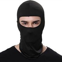 Balaklava veido kaukė UV apsauga Slidinėjimo kaukė Vyrai Moterys Saulės gobtuvas Taktinis kaklo movas Bandana Važiavimas dviračiu Bėgimas Žygiai Lauko sportas black