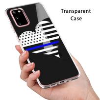 Plona mėlyna linija Amerikos vėliavėlė, skirta Samsung Galaxy S22 Pro S21 S20 FE Ultra S10 S10E Lite S9 S8 Plus S7 S6 Edge minkštas telefono dėklas Samsung S22 Ultra