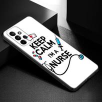 Daktaras Slaugytoja Karūna Karalius Karalienė Dėklas Skirtas Samsung Galaxy A21 A30 A50 A52 S A13 A22 A32 A33 A53 A73 5G A11 A12 A31 A51 A70 A71 A72 Samsung A11 black