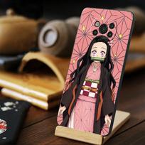 Demon Slayer Nezuko Anime For Xiaomi POCO 10T F4 GT MI 11 lite 9T X3 NFC M3 X4 11T F3 M4 Pro 5G Celulares Fundas Coque MI Note 10 brown