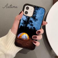 Camping Nature Mountain Phone Case for iPhone 11 12 13 14 Pro Max mini XR XS SE 2020 6 6S 7 8 Plus Samsung Galaxy S21 S22 Cover iPhone 5 5s SE