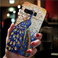 Phone Case for Google Pixel 7 Pro 7 6A 6 Pro 5A 4A 3A Pixel 4 XL Pixel 5 6 4 3 XL 3A XL 2 XL Peacock Feathers Case Funda Google Pixel 2